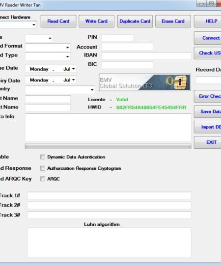 EMV Chip Writing Software